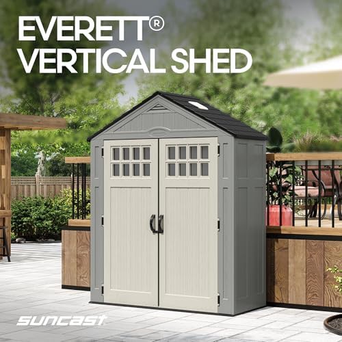 Everett Slim Vertical Window Shed — photo 3