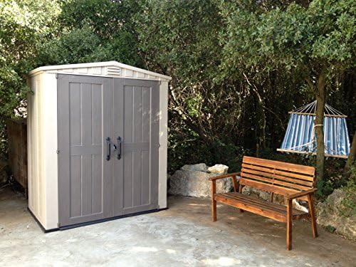Factor taupe and brown storage shed — photo 5