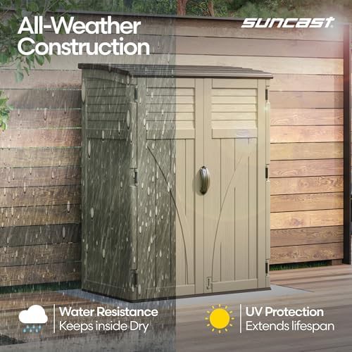 Weatherproof vertical outdoor storage cabinet — photo 5