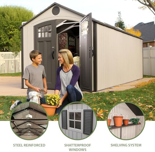 Extra large steel reinforced HDPE storage building — photo 3