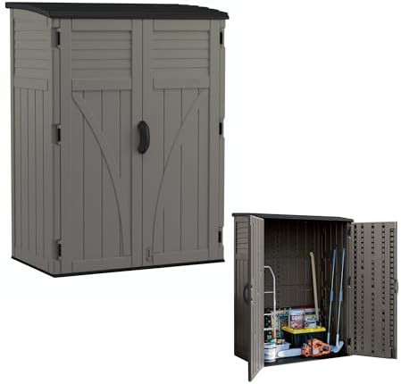 Medium Vertical Stoney Storage Shed