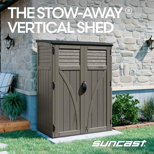 Medium Vertical Stoney Storage Shed — photo 3