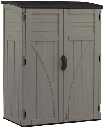 Medium Vertical Stoney Storage Shed — photo 4