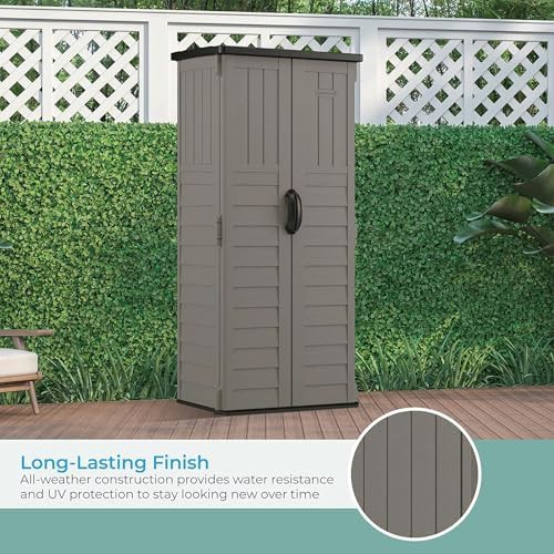 Stoney Vertical Garden Tool Shed — photo 4