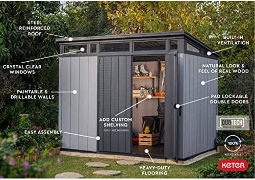 Artisan modern grey and black shed — photo 5