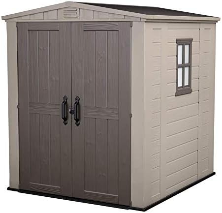 Factor medium resin outdoor storage shed