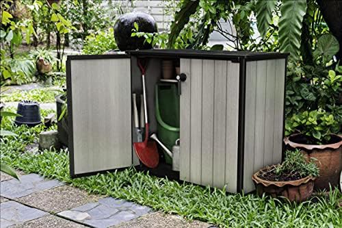 Patio Store paintable grey resin shed — photo 5