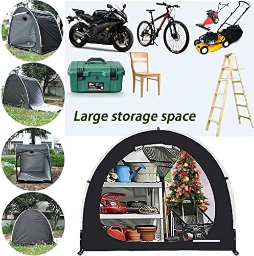 Black waterproof tent for multiple bikes — photo 3