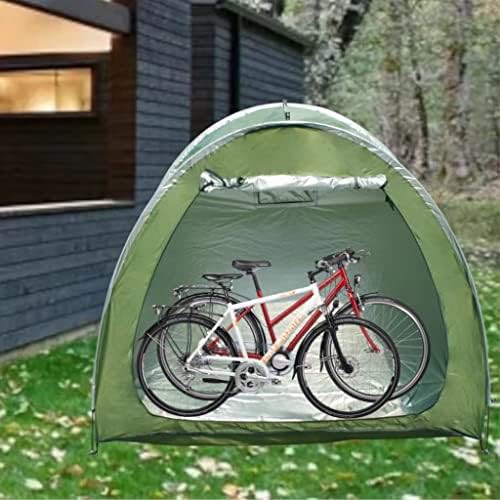 Green Oxford Bike Tent with Windows — photo 5
