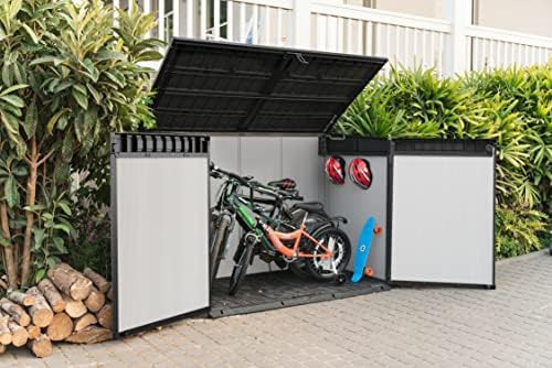 Premier Jumbo horizontal shed with shelves — photo 4