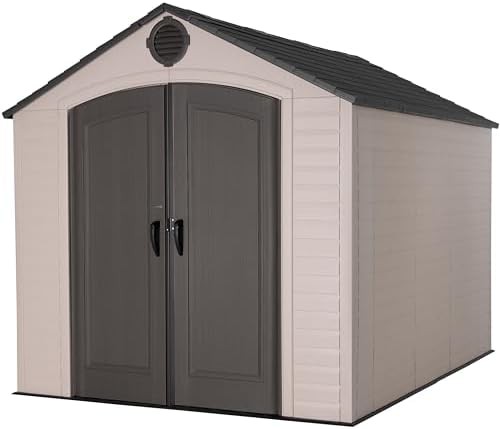 High Density Polyethylene Outdoor Storage Shed