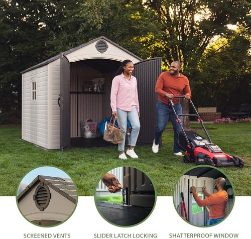 High Density Polyethylene Outdoor Storage Shed — photo 4