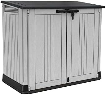 Store-It-Out Prime grey trash can shed