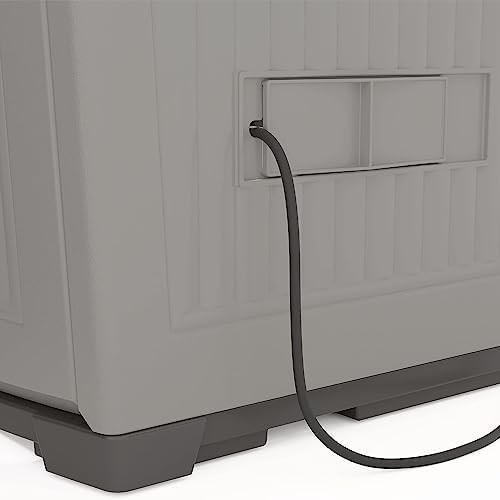 Peppercorn Gray XL Storage Cabinet — photo 5