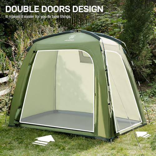 Portable water resistant fabric bike tent — photo 3