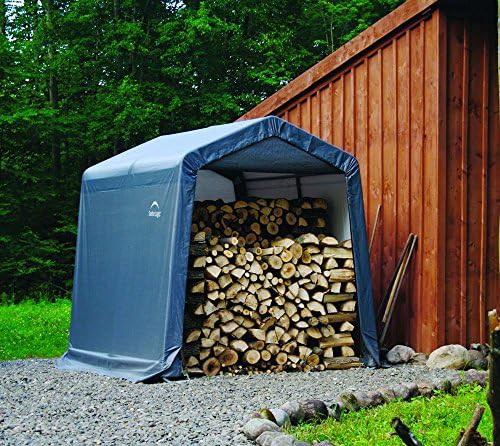 Gray peak roof shed with easy hook anchors — photo 4