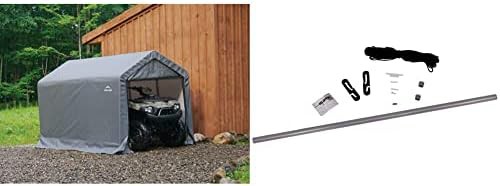 Six by ten peak roof shed bundle