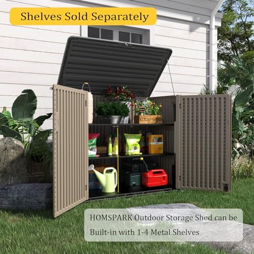 Extra large resin bike and garbage shed — photo 3