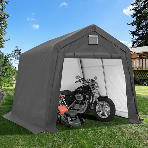 Galvanized Steel Portable Storage Tent