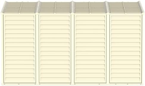 Vinyl Lean-to Bike Storage Shed — photo 3