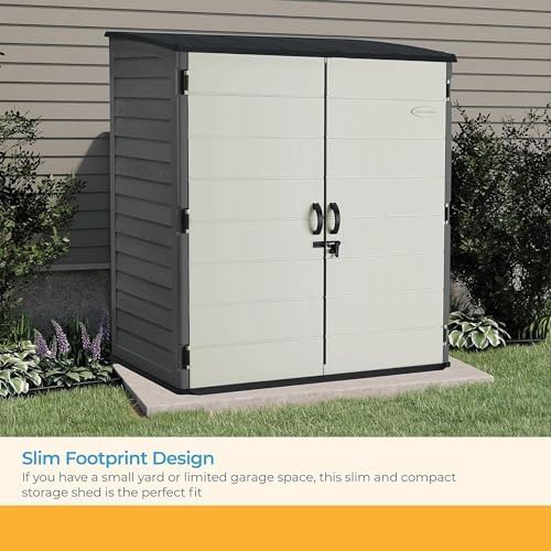 Iron Ore Gray XL Vertical Shed — photo 3
