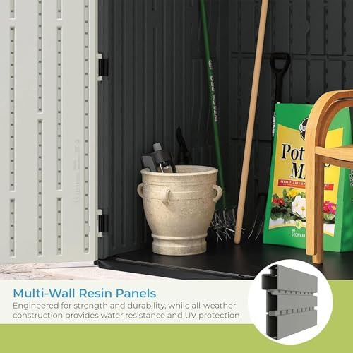 Iron Ore Gray XL Vertical Shed — photo 4