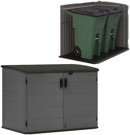 Stow Away Horizontal Trash Shed