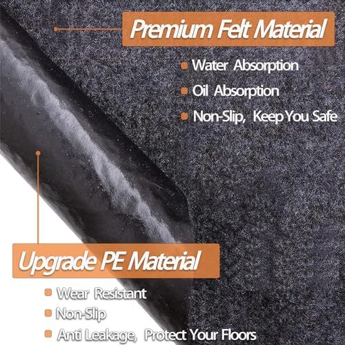 Large anti slip fabric mat for carports — photo 4