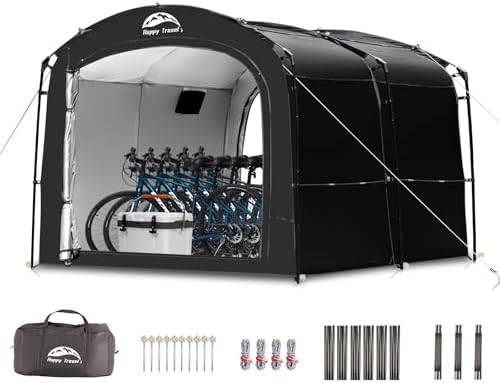 Heavy Duty Fabric Bike Storage Tent