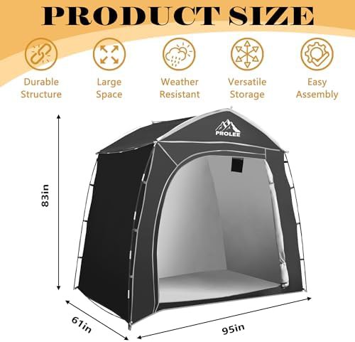 Large waterproof tent for five bicycles — photo 3