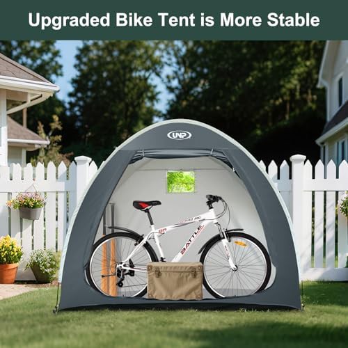 Portable waterproof bicycle storage tent — photo 4