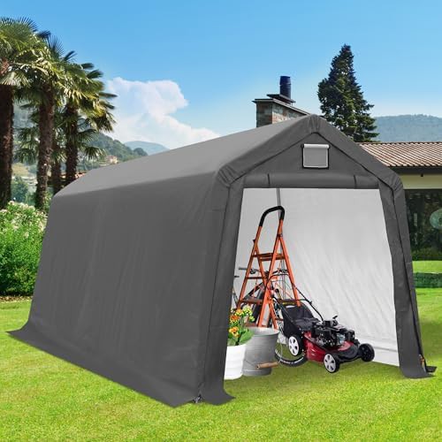 Large Outdoor Storage Shelter with Ventilation