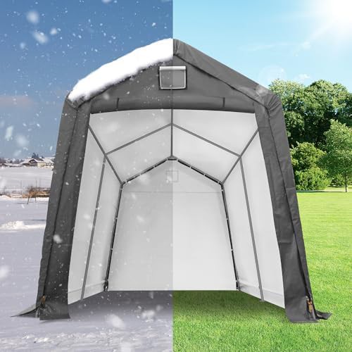 Large Outdoor Storage Shelter with Ventilation — photo 3
