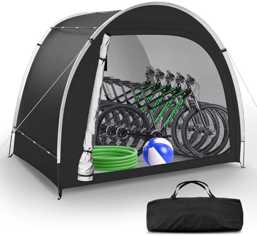 Four Bike Outdoor Storage Tent