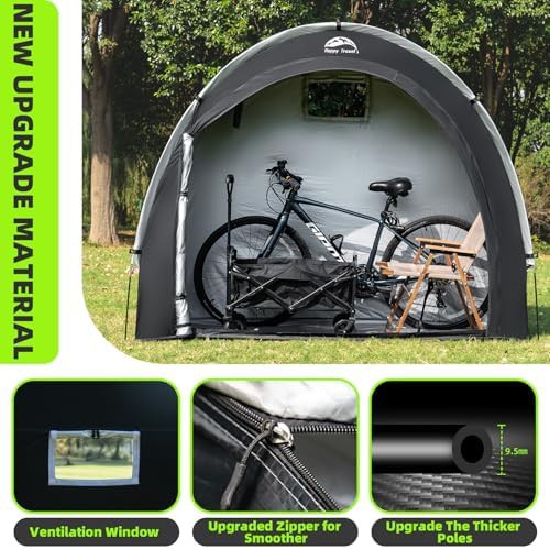 Large Capacity Fabric Bike Storage Tent — photo 5