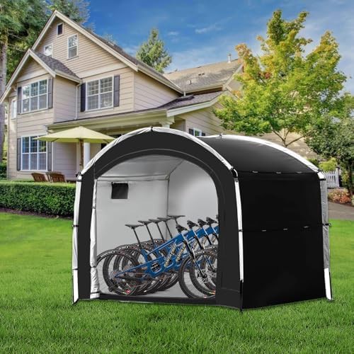 Waterproof bike storage tent with integrated floor — photo 5
