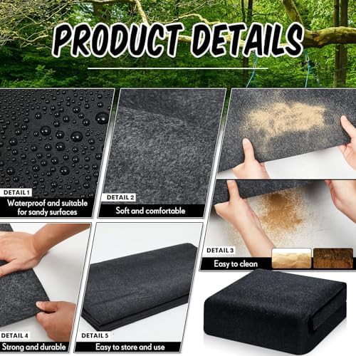 Waterproof non slip tent floor mat — photo 4