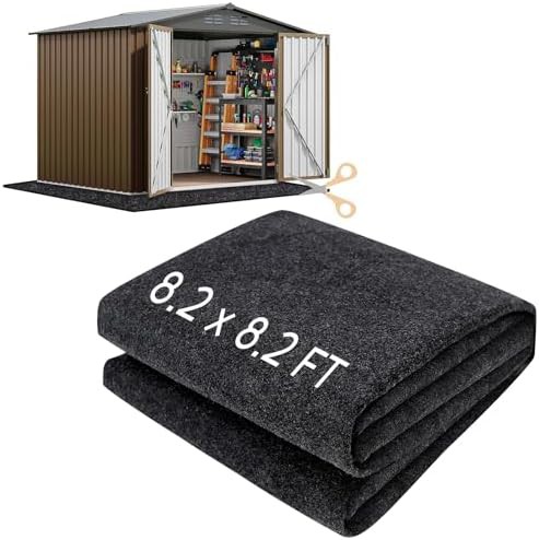 Large Square Waterproof Fabric Shed Floor Mat