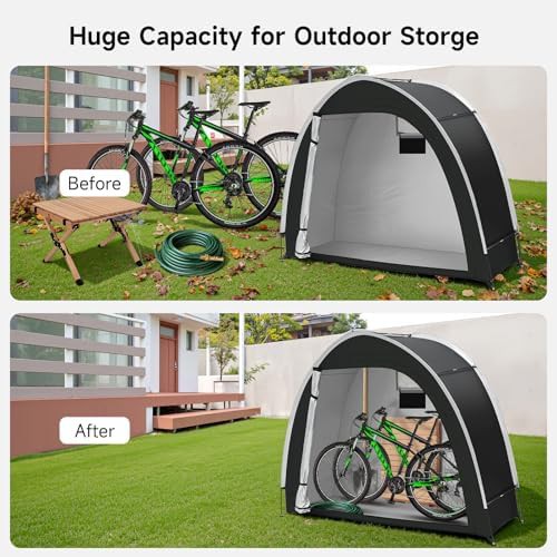Two Bike Waterproof Storage Tent — photo 5