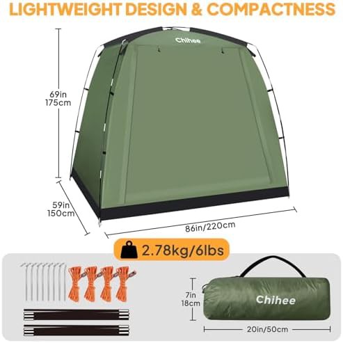 Double door bicycle storage tent shelter — photo 3