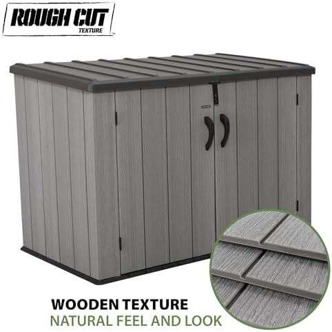 Horizontal Outdoor Shed with Wood Texture — photo 4