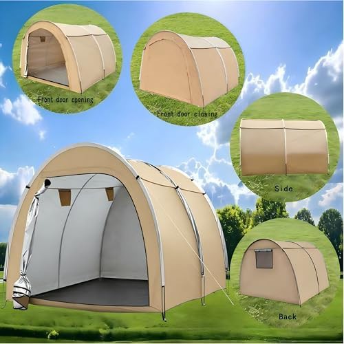 Waterproof Oxford fabric bike storage tent — photo 4