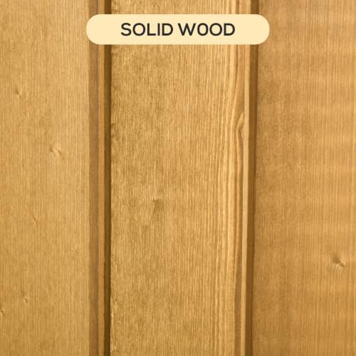 Natural wood waterproof outdoor storage cabinet — photo 5