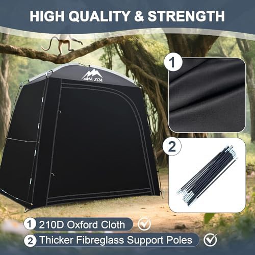 Medium waterproof oxford bike storage tent — photo 5