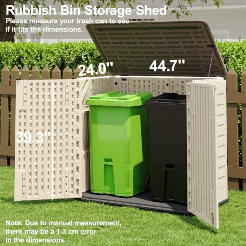 Resin horizontal locker for lawn mowers — photo 5