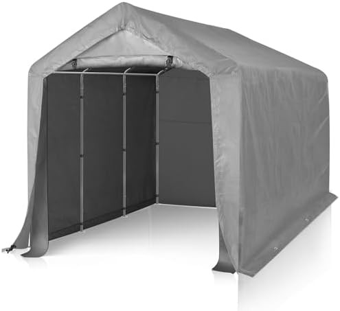Waterproof fabric bike storage tent