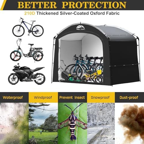 Premium Waterproof Vertical Bike Cover — photo 4