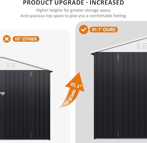 Ten by Fourteen Foot Waterproof Metal Shed — photo 3