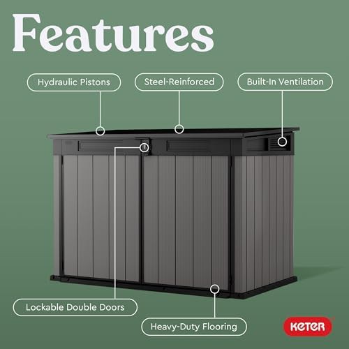 Premier Jumbo lockable horizontal storage shed — photo 4
