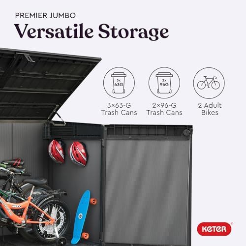 Premier Jumbo lockable horizontal storage shed — photo 5